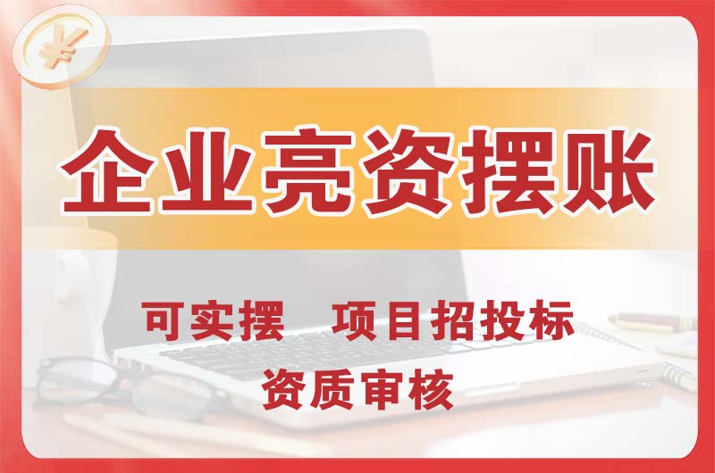 闵行企业亮资摆账