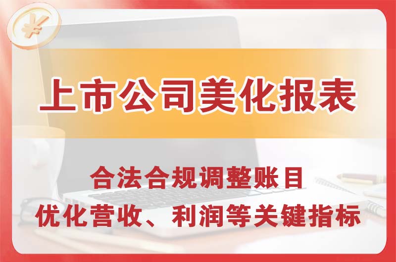 闵行上市公司美化报表